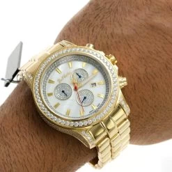 Joe Rodeo Men's Diamond Watch 14.70ct 15 Joe Rodeo Men's Diamond Watch 14.70ct -Watch Store joe rodeo watches mens diamond watch 1470ct p 35656 bod2