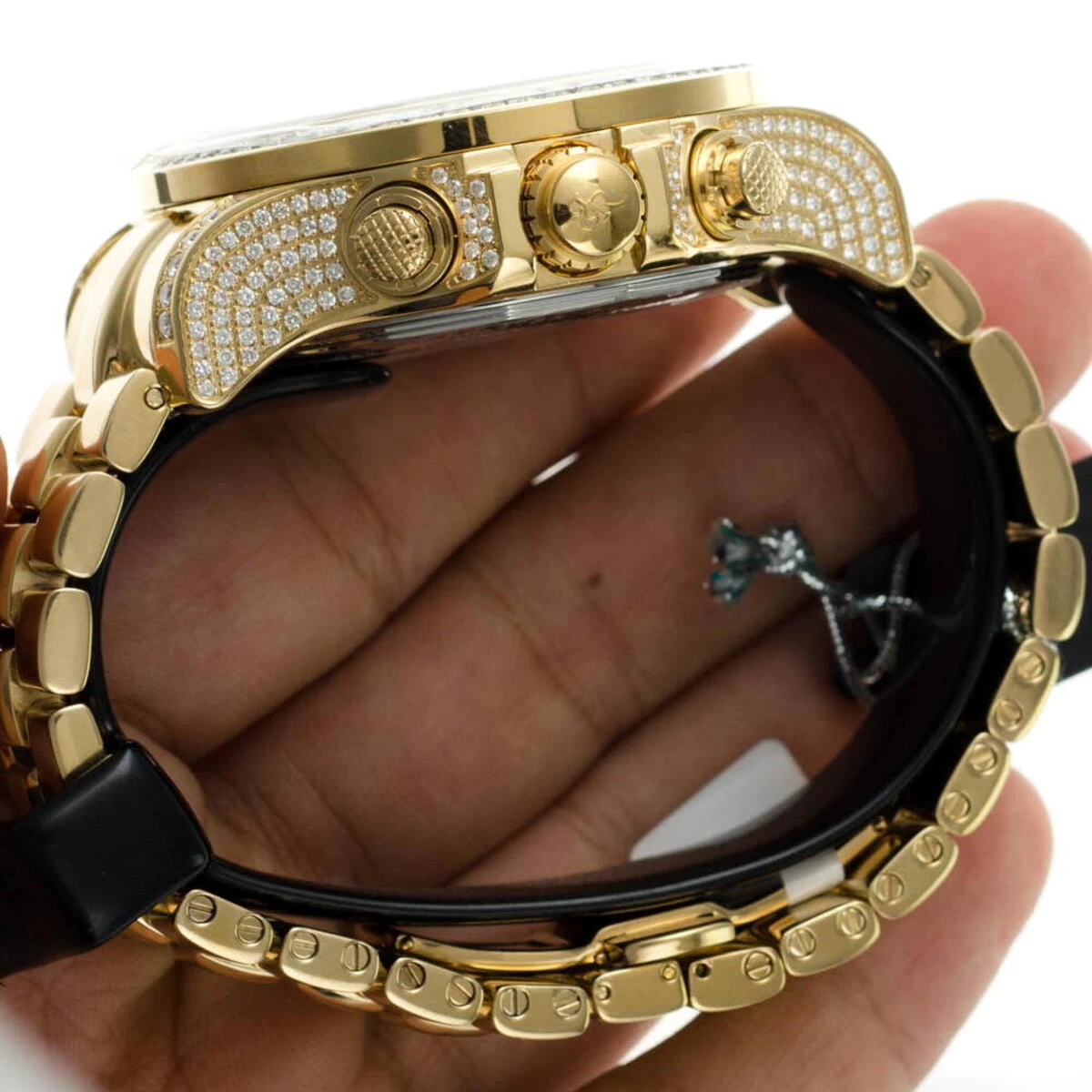 Joe Rodeo Men's Diamond Watch 14.70ct 8 Joe Rodeo Men's Diamond Watch 14.70ct - Image 8