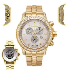 Joe Rodeo Men's Diamond Watch 14.70ct 14 Joe Rodeo Men's Diamond Watch 14.70ct -Watch Store joe rodeo watches mens diamond watch 1470ct p 35656 main2