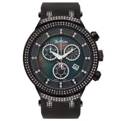 Joe Rodeo Watches: Men's Diamond Watch 2.20 Black Master