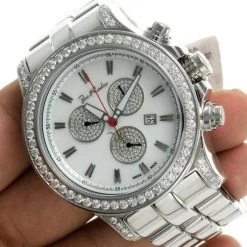 Joe Rodeo Men's 7.20Ct Diamond Watch Master Pilot W Diamond Bezel 16 Joe Rodeo Men's 7.20Ct Diamond Watch Master Pilot W Diamond Bezel -Watch Store joe rodeo watches mens diamond watch master pilot 720 p 35648 bod3