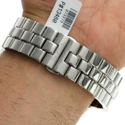 Stainless Steel Joe Rodeo Men's 7 Carat Diamond Master Pilot Watch -Watch Store joe rodeo watches mens diamond watch master pilot 7ct p 35645 back2