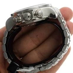 Stainless Steel Joe Rodeo Men's 7 Carat Diamond Master Pilot Watch -Watch Store joe rodeo watches mens diamond watch master pilot 7ct p 35645 bod4