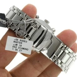 Joe Rodeo Men's Master Diamond Watch 7.35ct -Watch Store joe rodeo watches mens master diamond watch 735ct p 8365 back2