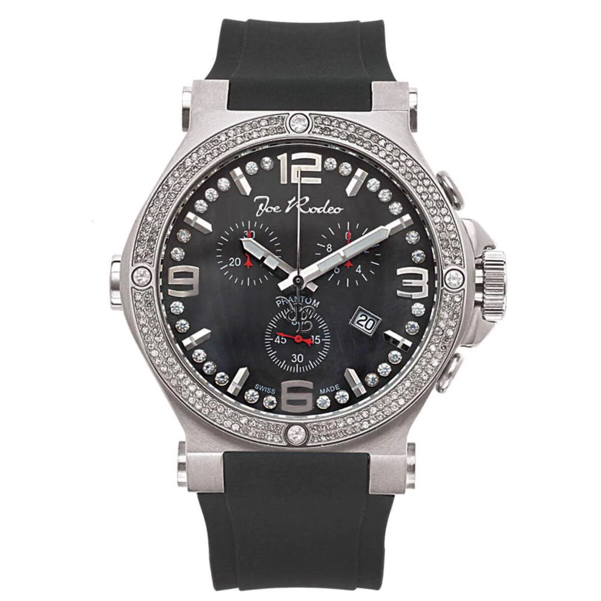Joe Rodeo Phantom Men's Diamond Watch 2.25ct 1 Joe Rodeo Phantom Men's Diamond Watch 2.25ct