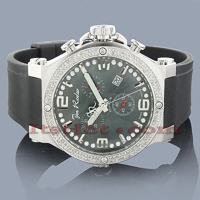 Joe Rodeo Phantom Men's Diamond Watch 2.25ct 2 Joe Rodeo Phantom Men's Diamond Watch 2.25ct - Image 2