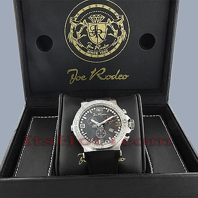 Joe Rodeo Phantom Men's Diamond Watch 2.25ct 5 Joe Rodeo Phantom Men's Diamond Watch 2.25ct - Image 5