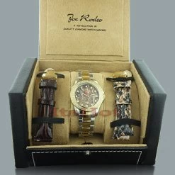 Joe Rodeo Zibra Ladies Diamond Watch 1.25ct -Watch Store joe rodeo watches zibra ladies diamond watch 125ct p 46660box