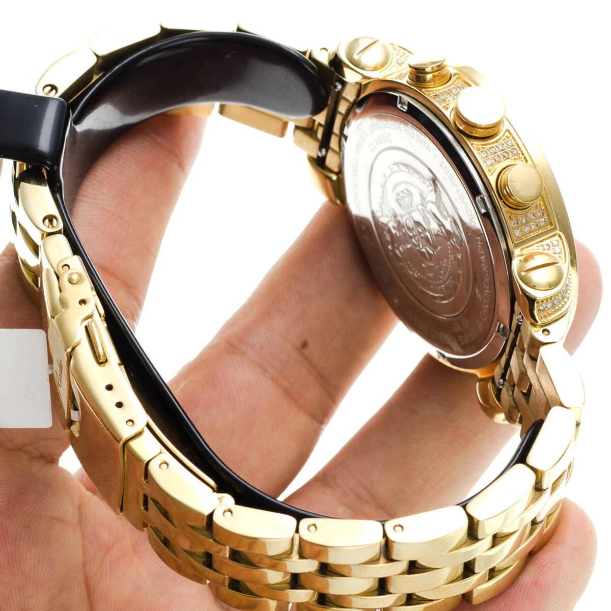 JoJo Diamond Watch Joe Rodeo 3.50ct Yellow Gold 9 JoJo Diamond Watch Joe Rodeo 3.50ct Yellow Gold - Image 9