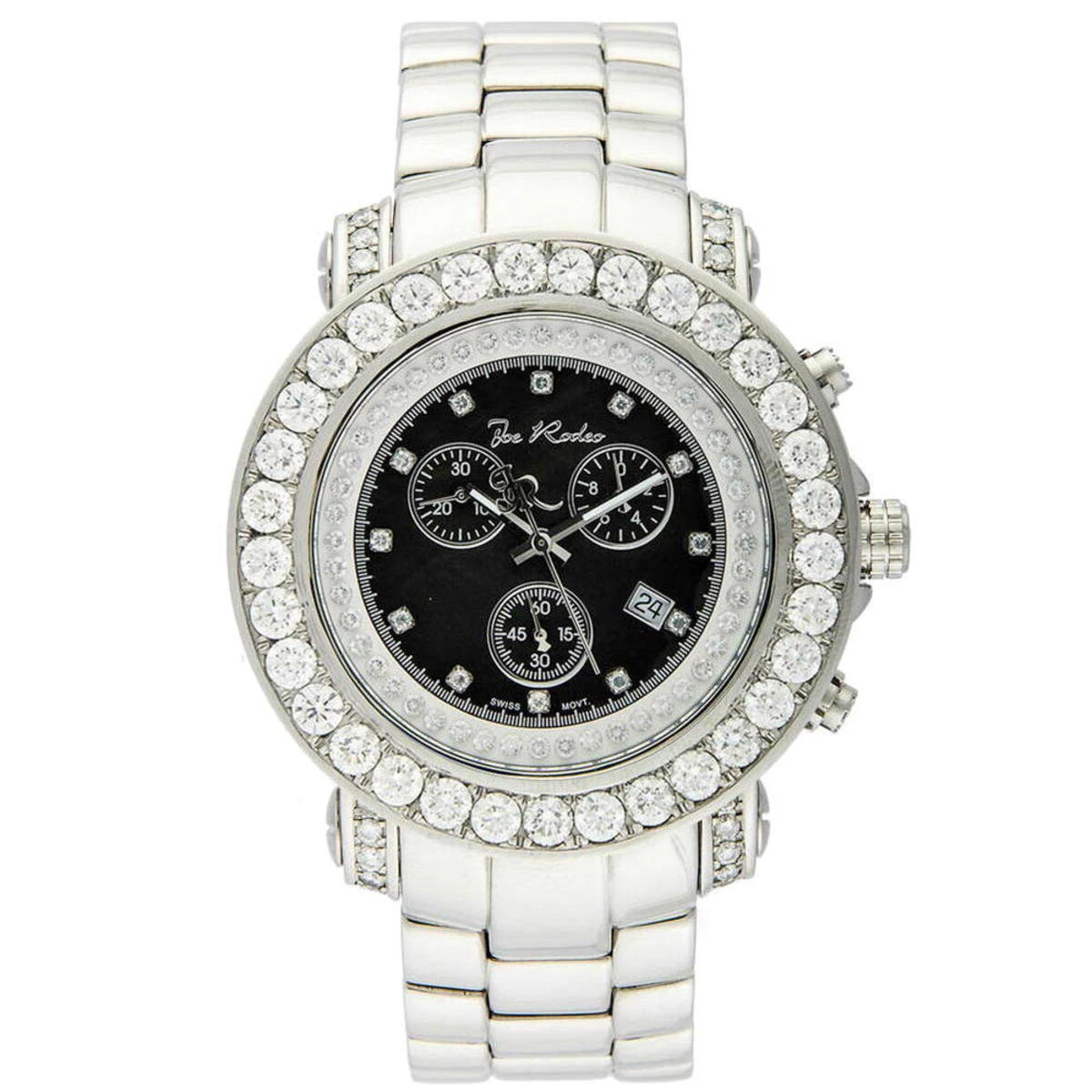 JoJo Diamond Watch Men's Joe Rodeo Junior 7ct 1 JoJo Diamond Watch Men's Joe Rodeo Junior 7ct