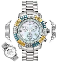 JoJo Joe Rodeo Blue Yellow Diamond Watch 4.30ct Junior 11 JoJo Joe Rodeo Blue Yellow Diamond Watch 4.30ct Junior -Watch Store jojo joe rodeo blue yellow diamond watch 430ct junior p 8707 main2