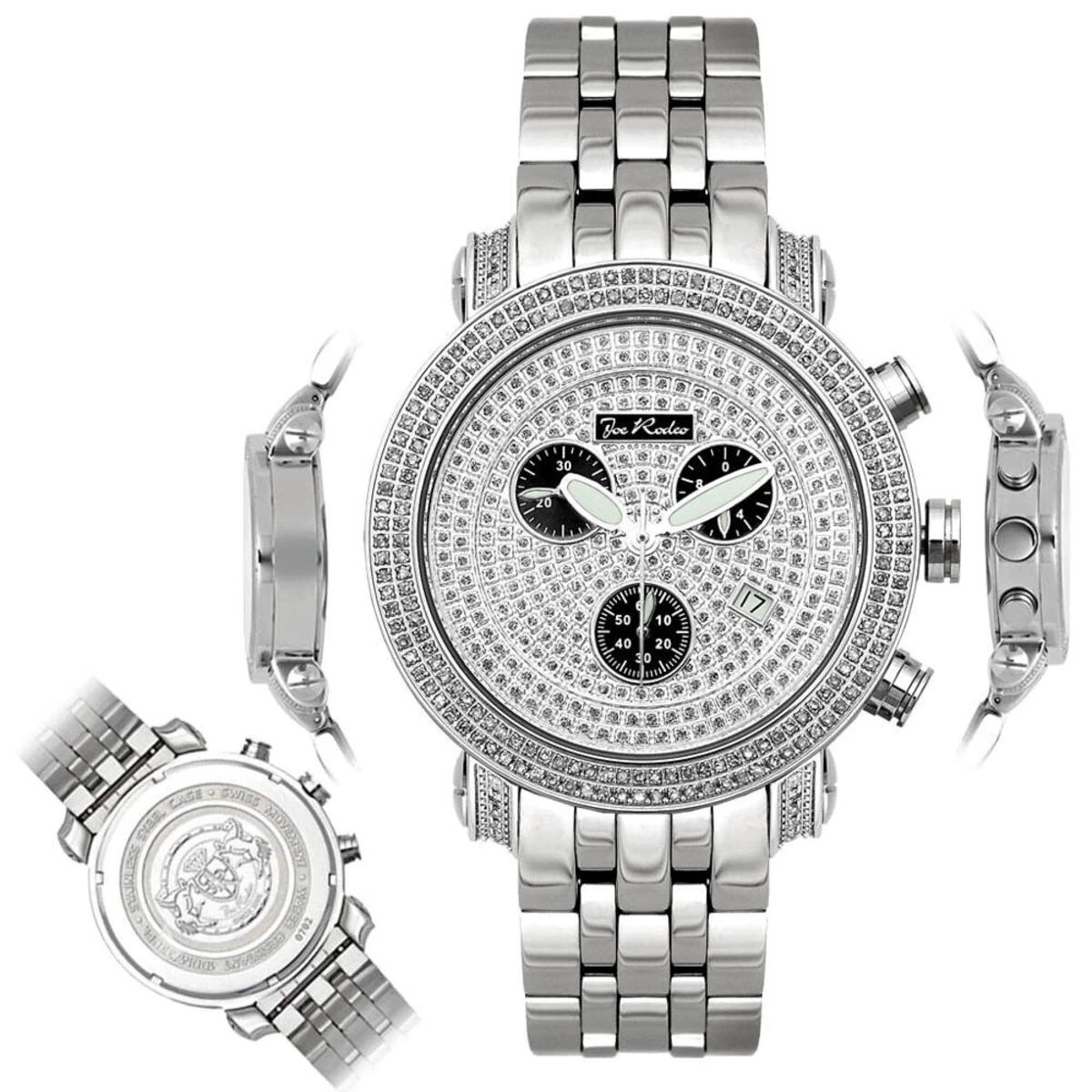 JoJo Joe Rodeo Classic Diamond Watch 1.75ct 6 JoJo Joe Rodeo Classic Diamond Watch 1.75ct - Image 6