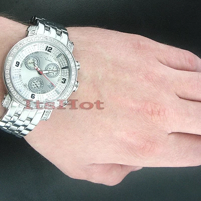 JoJo Joe Rodeo Classic Men's Diamond Watch 3.50ct 4 JoJo Joe Rodeo Classic Men's Diamond Watch 3.50ct - Image 4