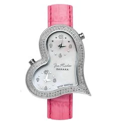 JoJo Joe Rodeo Ladys Diamond Heart Watch 1.4ct Sahara