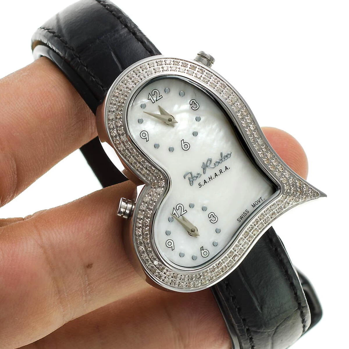 JoJo Joe Rodeo Ladys Diamond Heart Watch 1.4ct Sahara 7 JoJo Joe Rodeo Ladys Diamond Heart Watch 1.4ct Sahara - Image 7
