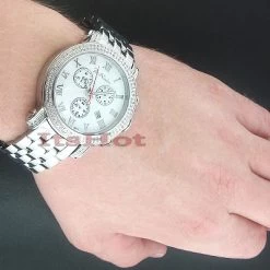 JoJo Joe Rodeo Men's Diamond Watch 1.75ct White MOP -Watch Store jojo joe rodeo mens diamond watch 175ct white mop p 8729bod 2410