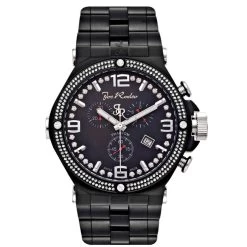 JoJo Joe Rodeo Phantom Men's Diamond Watch 2.25ct Black