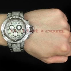 JoJo Joe Rodeo Razor Men's Diamond Watch 22ct White -Watch Store jojo joe rodeo razor mens diamond watch 22ct white p 8980bod