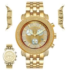 Joe Rodeo Tyler Diamond Watch 2.00ct Yellow Gold -Watch Store jojo joe rodeo tyler diamond watch 200ct yellow gold p 8575 main2