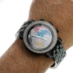 JoJo Joe Rodeo Watch - Classic World Map 1.75ct Black -Watch Store jojo joe rodeo watch classic world map 175ct black p 9028 bod2