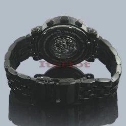 JoJo Joe Rodeo Watch - Tyler World Map, 2.00 Ctw. Black -Watch Store jojo joe rodeo watch tyler world map 200 ctw black p 7243back