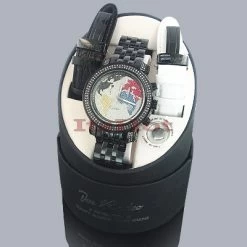 JoJo Joe Rodeo Watch - Tyler World Map, 2.00 Ctw. Black -Watch Store jojo joe rodeo watch tyler world map 200 ctw black p 7243box