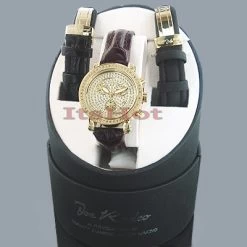 JoJo Joe Rodeo Women's Diamond Watch 0.60ct Yellow Gold -Watch Store jojo joe rodeo womens diamond watch 060ct yellow gold p 8598box