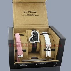 JoJo Ladys Diamond Joe Rodeo Heart Watch 1.4ct Sahara -Watch Store jojo ladys diamond joe rodeo heart watch 14ct sahara p 8589box