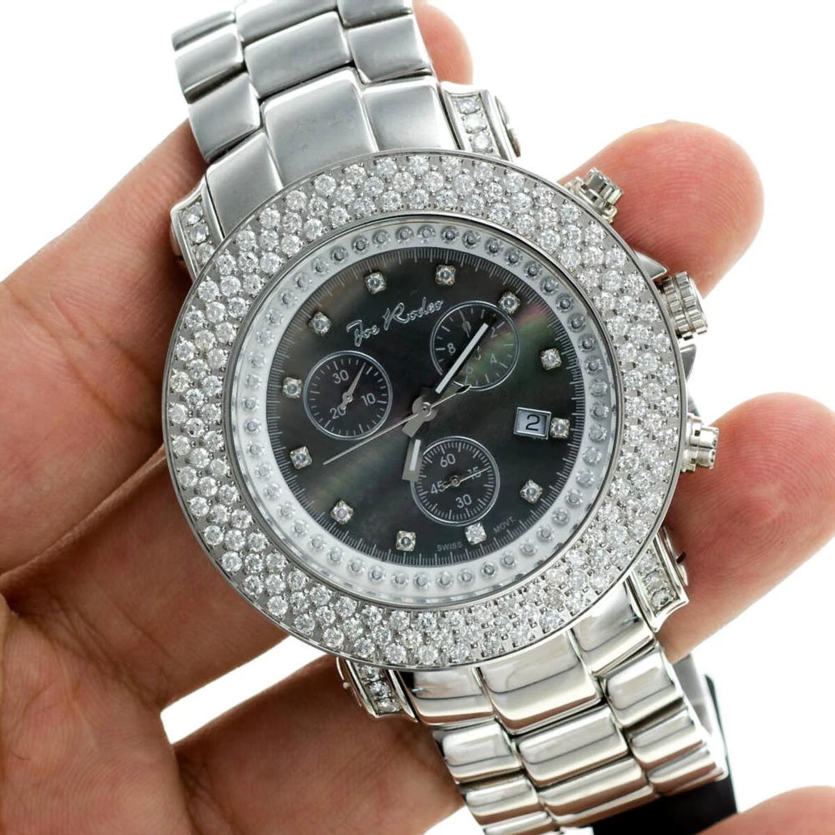 JoJo Watch Joe Rodeo Junior Diamond Watch 6.00ct 8 JoJo Watch Joe Rodeo Junior Diamond Watch 6.00ct - Image 8