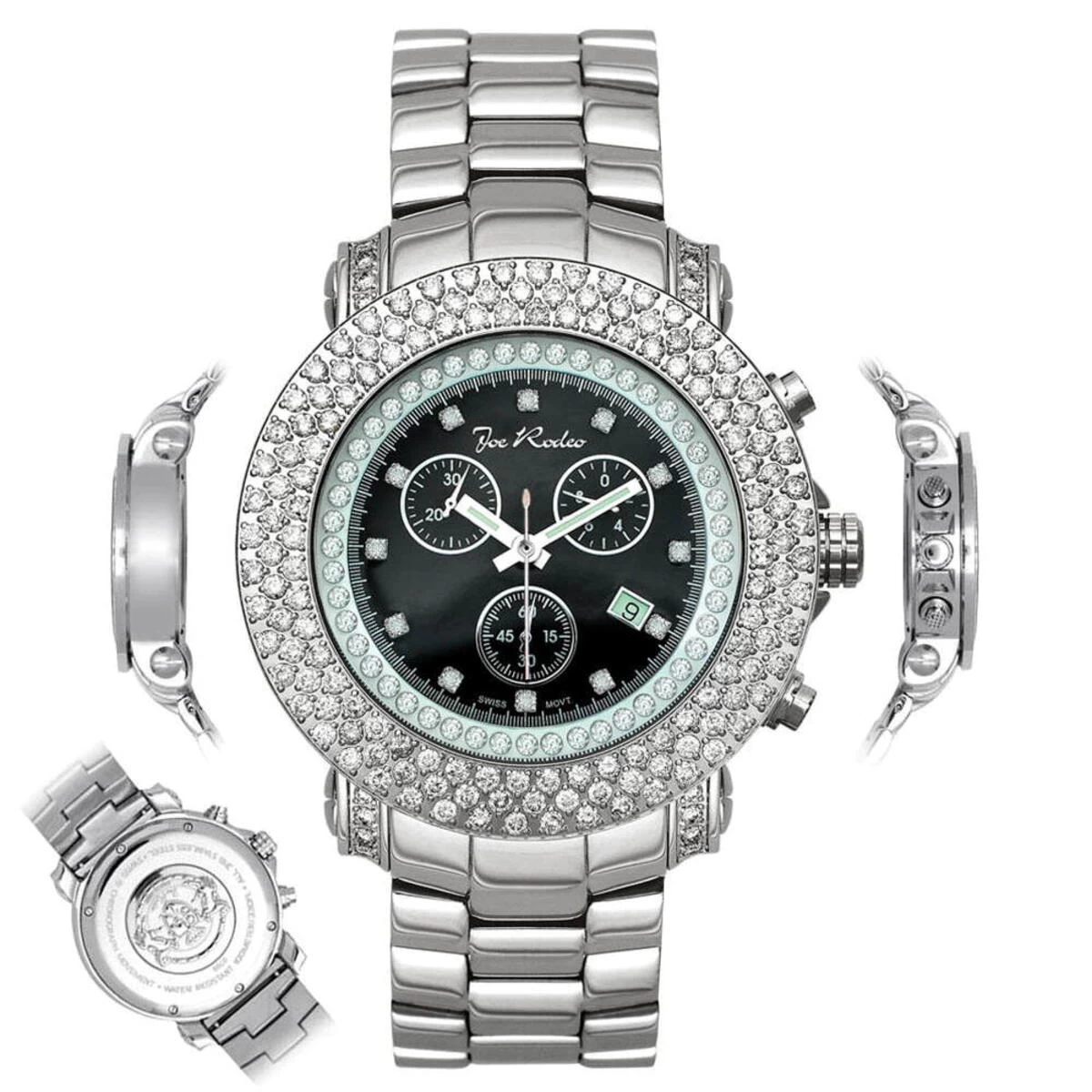 JoJo Watch Joe Rodeo Junior Diamond Watch 6.00ct 6 JoJo Watch Joe Rodeo Junior Diamond Watch 6.00ct - Image 6