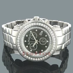 JoJo Joe Rodeo Junior Black Dial Diamond Watch 3.75ct