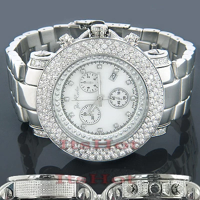 JoJo Joe Rodeo Junior Diamond Watch 8ct White 2 JoJo Joe Rodeo Junior Diamond Watch 8ct White - Image 2