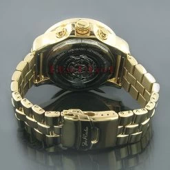 JoJo Joe Rodeo Pilot Men's Diamond Watch 3.15ct -Watch Store jojo watches joe rodeo pilot mens diamond watch 315ct p 9203back