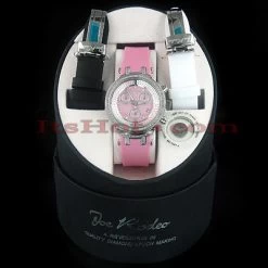 Ladies Diamond Joe Rodeo Watch Pink Master 0.90ct -Watch Store ladies diamond joe rodeo watch pink master 090ct p 9047box