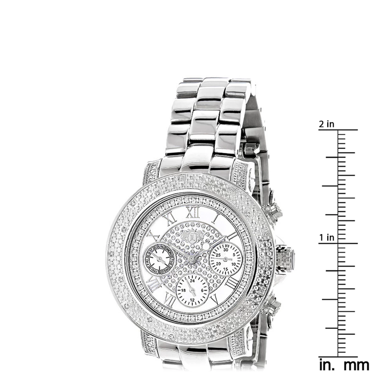Ladies Diamond Watch 0.30 Ct Luxurman White MOP 5 Ladies Diamond Watch 0.30 Ct Luxurman White MOP - Image 5