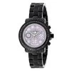 Ladies Diamond Luxurman Black Diamond Watch 2.15 Carats