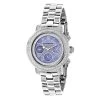 Diamond Luxurman Montana Blue MOP Watch 2ct For Ladies