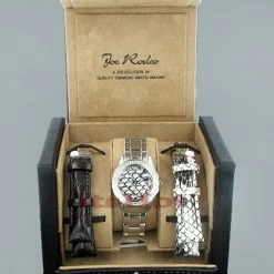 Ladies Joe Rodeo Jojo Zibra Diamond Watch 1.25 -Watch Store ladies watches joe rodeo jojo zibra diamond watch 125 p 9193box