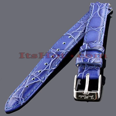 Leather Joe Rodeo Watch Strap 14mm Blue 1 Leather Joe Rodeo Watch Strap 14mm Blue