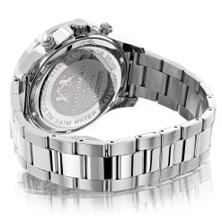Limited Edition Men's Diamond Watch 2ct Luxurman