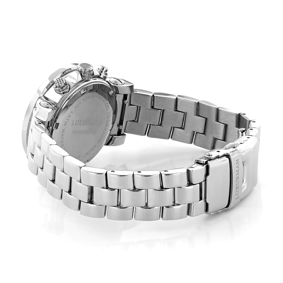 Luxurman Ladies Diamond Watch 0.30ct Blue MOP 2 Luxurman Ladies Diamond Watch 0.30ct Blue MOP - Image 2