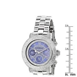 Luxurman Ladies Diamond Watch 0.30ct Blue MOP 9 Luxurman Ladies Diamond Watch 0.30ct Blue MOP -Watch Store luxurman ladies diamond watch 030ct blue mop p 43228 ruler