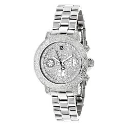 Luxurman Ladies Diamond Watch 0.30ct