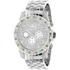Luxurman Raptor Unique Men's Multicolor Diamond Watch 3.75ct