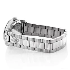 Luxurman Tribeca Women's Diamond Bezel & Band Watch 3ct Platinum Plated 8 Luxurman Tribeca Women's Diamond Bezel & Band Watch 3ct Platinum Plated -Watch Store luxurman tribeca womens diamond bezel band watch 3ct platinum platedback