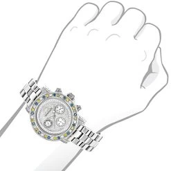 Luxurman Ladies Color Diamond Watch 2.75ct -Watch Store luxurman watches ladies color diamond watch 275ct p 46265bod