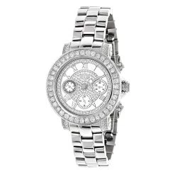 Luxurman Ladies Diamond Watch 3ct