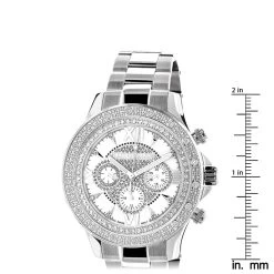 Luxurman Men's Diamond Watch 0.2ct White MOP 9 Luxurman Men's Diamond Watch 0.2ct White MOP -Watch Store luxurman watches mens diamond watch 02ct white mop ruler