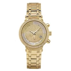 Master Ladies Diamond Watch 0.90ct Yellow