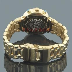 Master Ladies Diamond Watch 0.90ct Yellow -Watch Store master ladies diamond watch 090ct yellow p 8531back